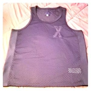 Puma size L mesh Jersey, BLACK. LIKE NEW